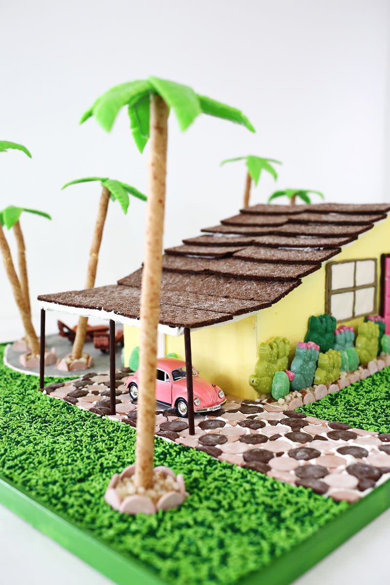 <p>Don't let your winter blues get you down. This bright, California-inspired gingerbread house will help you channel warm and sunny vibes. </p><p><em><a href="https://abeautifulmess.com/2014/12/palm-springs-gingerbread-house-omg.html" rel="nofollow noopener" target="_blank" data-ylk="slk:See more at A Beautiful Mess »;elm:context_link;itc:0;sec:content-canvas" class="link ">See more at A Beautiful Mess »</a></em></p>