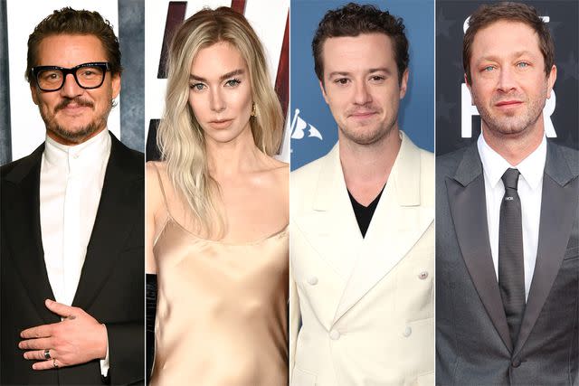 <p>Jon Kopaloff/Getty Images; Bryan Bedder/Getty Images; Phillip Faraone/Getty Images; Phillip Faraone/Getty Images</p> (Left-right:) Pedro Pascal, Vanessa Kirby, Joseph Quinn and Ebon Moss-Bachrach