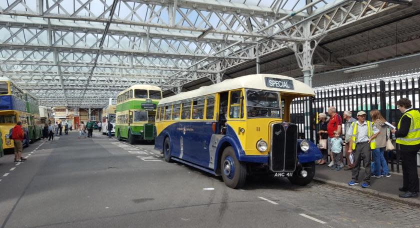 The Argus: People can board the buses outside Eastbourne station