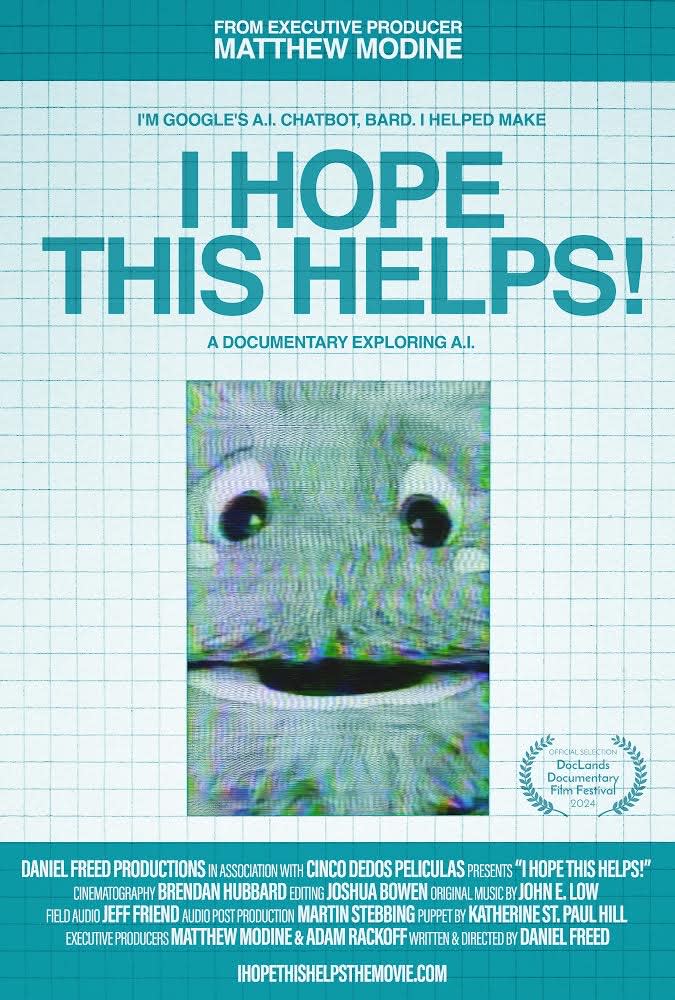 'I Hope This Helps!' poster