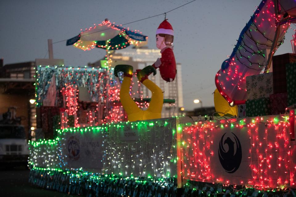 A preview of the APS Electric Lights Parade in Phoenix on Nov. 29, 2023.
