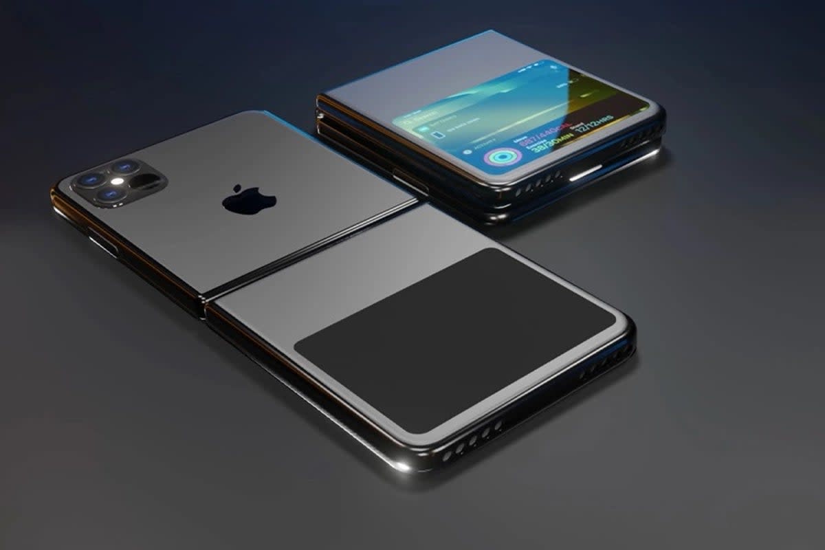 A folding iPhone concept (Apple iPhone)