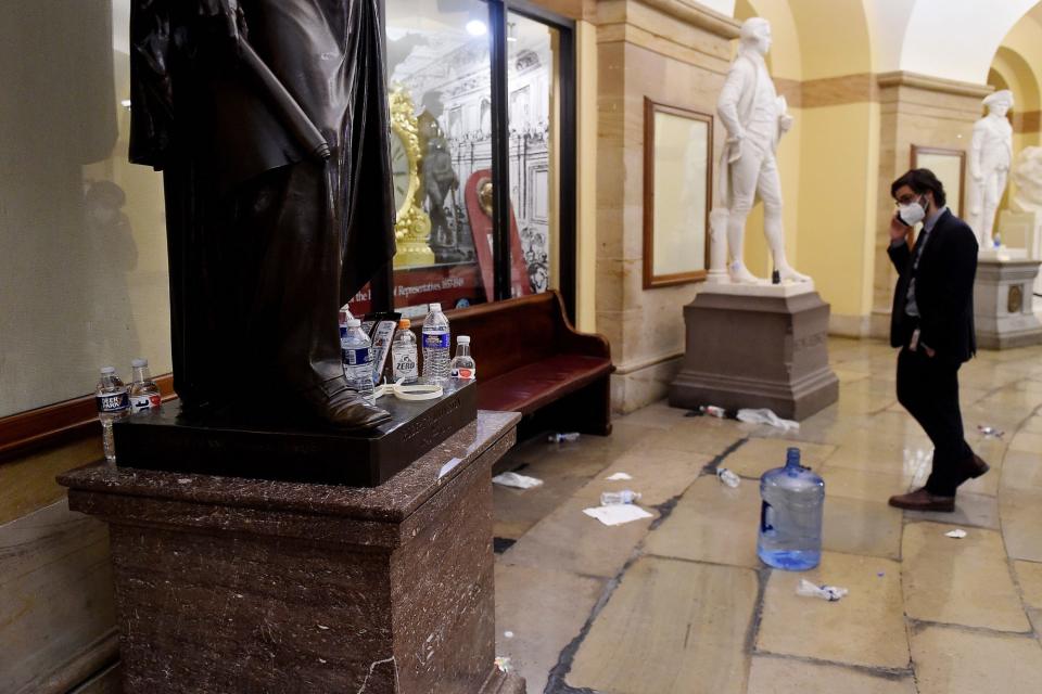 Photos of the Aftermath of the Pro-Trump Riots at the U.S. Capitol