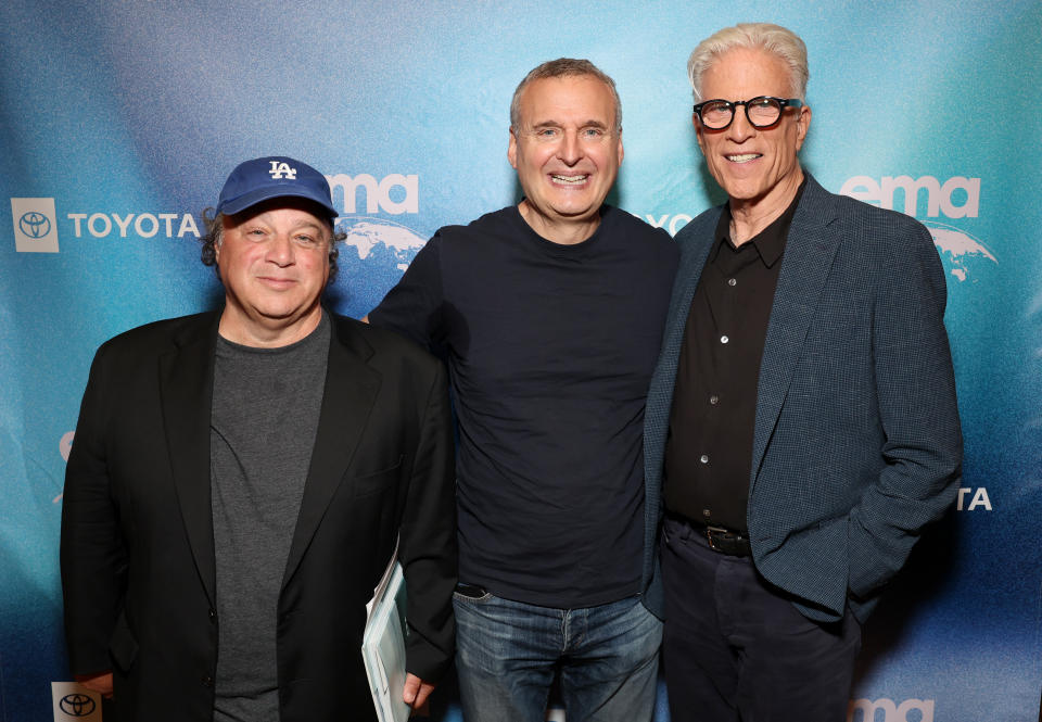 David Wild, Philip Rosenthal and Ted Danson attend the Environmental Media Association IMPACT Summit Day 2