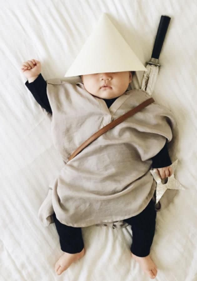 Little ninja. Photo: Instagram/lauraiz