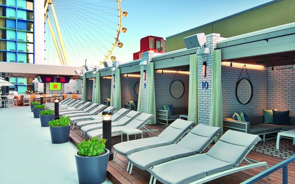 You won’t find a better bargain on a mid-Strip hotel room than at The LINQ, located next to the High Roller wheel 