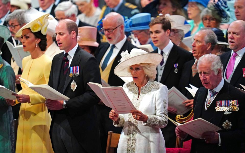 The Cambridges have grown closer to the Prince of Wales and the Duchess of Cornwall since ‘Megxit’ - Aaron Chown/PA