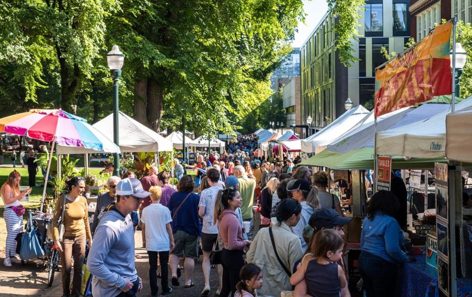 Portland farmers market - Travel Portland