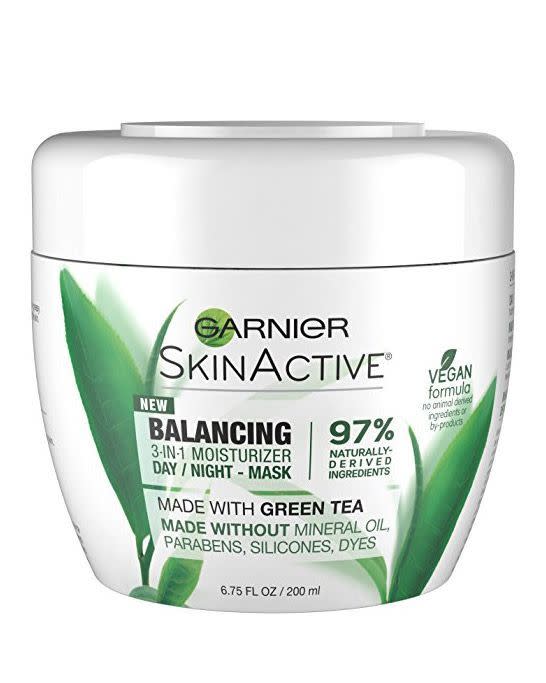 15) Garnier SkinActive Balancing 3-in-1 Face Moisturizer