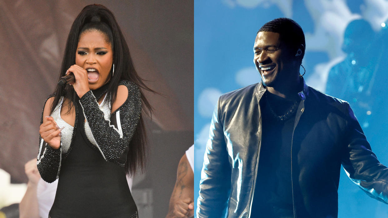 Keke Palmer and Usher