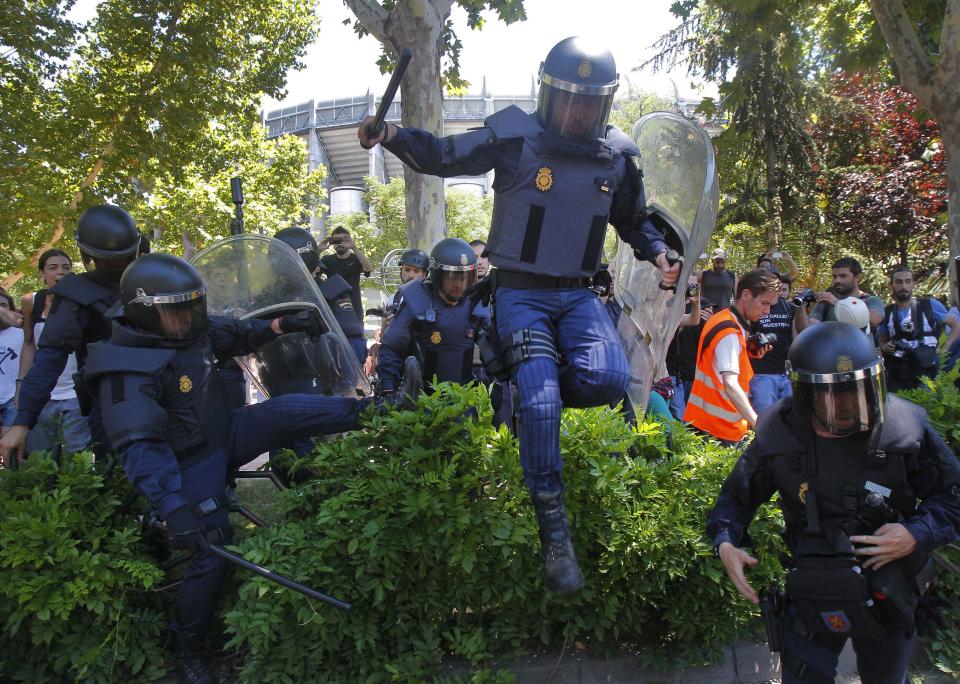 Spain protests