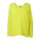 <span><b>V-Neck panelled jumper - £180 - Jaeger</b></span><br><br>Add a pop of colour to a simple look with this on-trend neon jumper.