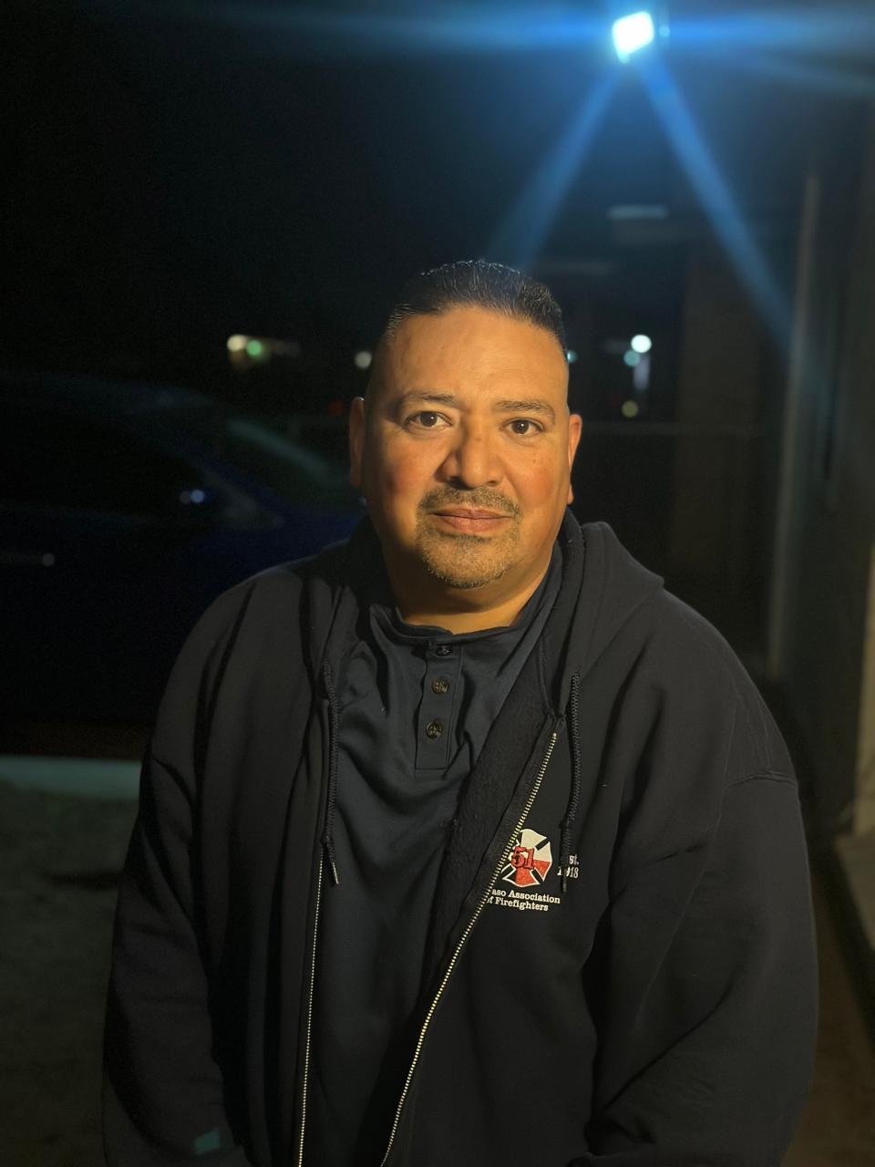 Jose Sariñana is 24-year veteran firefighter for the El Paso Fire Department.