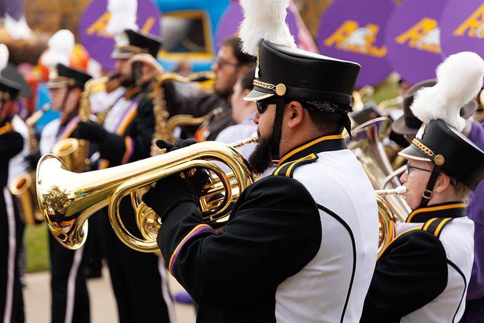 Ashland University’s Eagle Marching Band will present its season-ending concert at 4 p.m. Sunday in Kates Gymnasium.