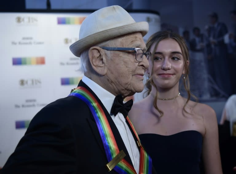 Norman Lear seized on his moment in Washington to cite "equal opportunity" and "equal justice" as "the promises of this country"