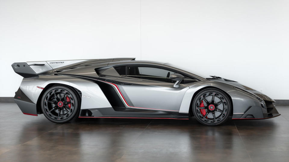 A 2014 Lamborghini Veneno.