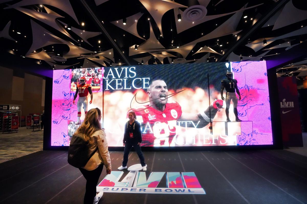 The NFL Super Bowl Experience at the Phoenix Convention Center was one