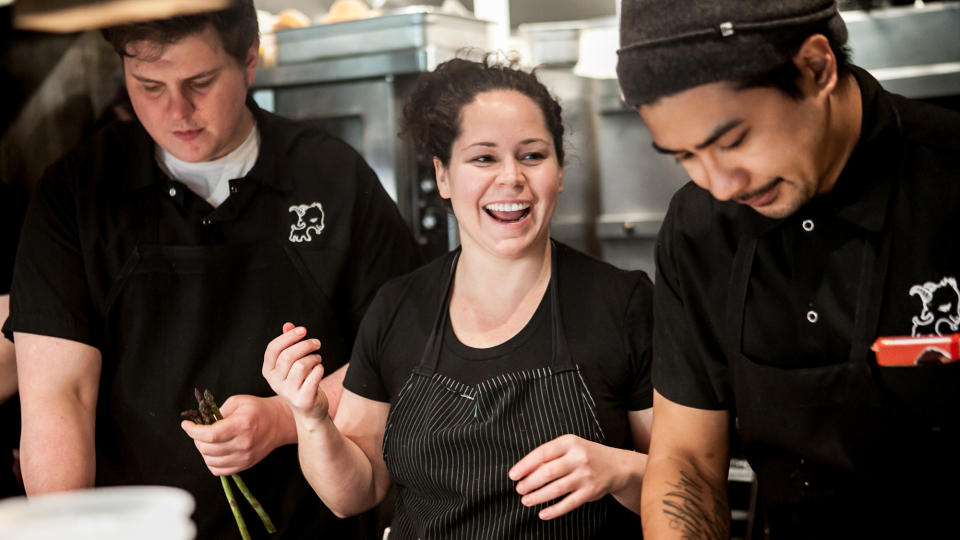 girl goat stephanie izard