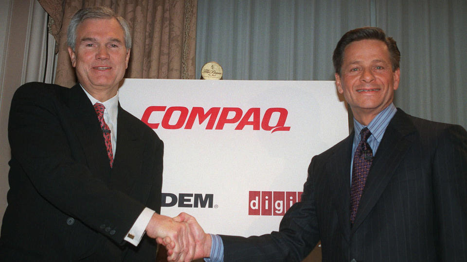 Compaq Computers merges with Digital Equipment Corporation