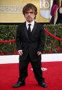 Actor Peter Dinklage from the television drama series "Game of Thrones" arrives at the 20th annual Screen Actors Guild Awards in Los Angeles, California January 18, 2014. REUTERS/Lucy Nicholson (UNITED STATES Tags: ENTERTAINMENT)(SAGAWARDS-ARRIVALS)