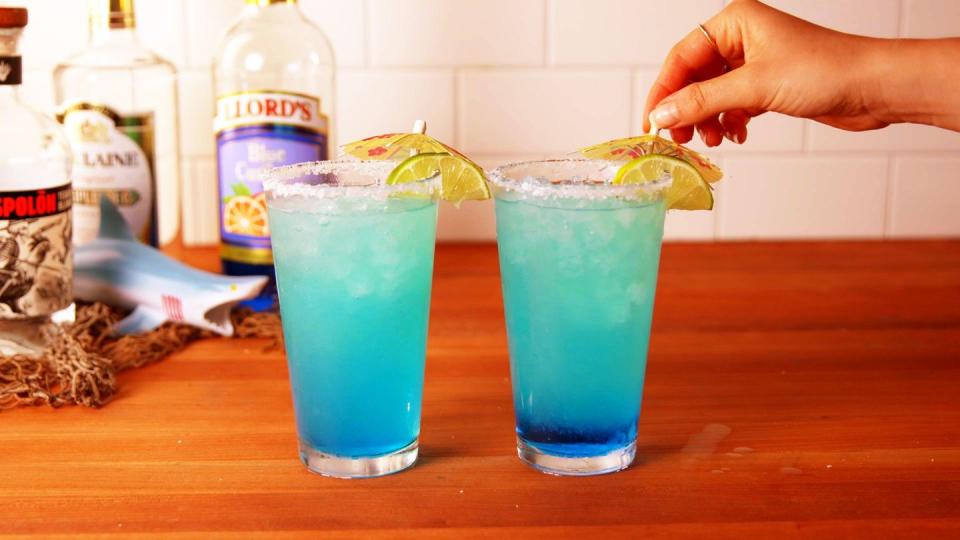 Blue Crush Margaritas