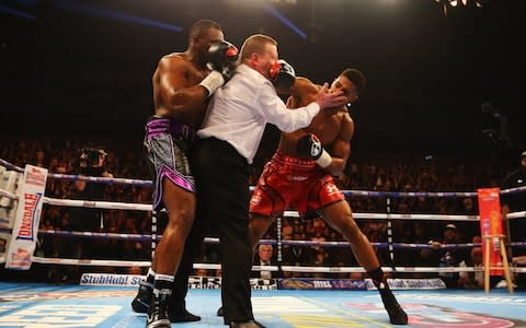 Anthony Joshua beat Dillian Whyte - Credit: Getty Images 