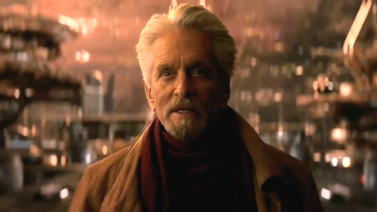  Michael Douglas in Ant-Man and the Wasp: Quantumania. 