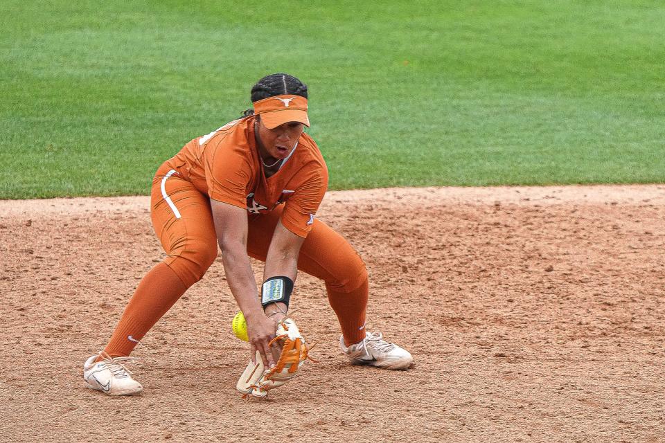 Texas shortstop Viviana Martinez was part of a strong group of freshmen in the 2023 season, and their return bodes well for the future, said Texas coach Mike White. "We've got a lot to build on; this is just a start for us," he said.