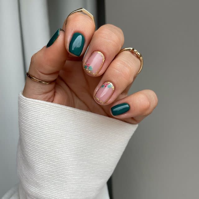 Green nails are trending, here's 10 ways to wear them this party season
