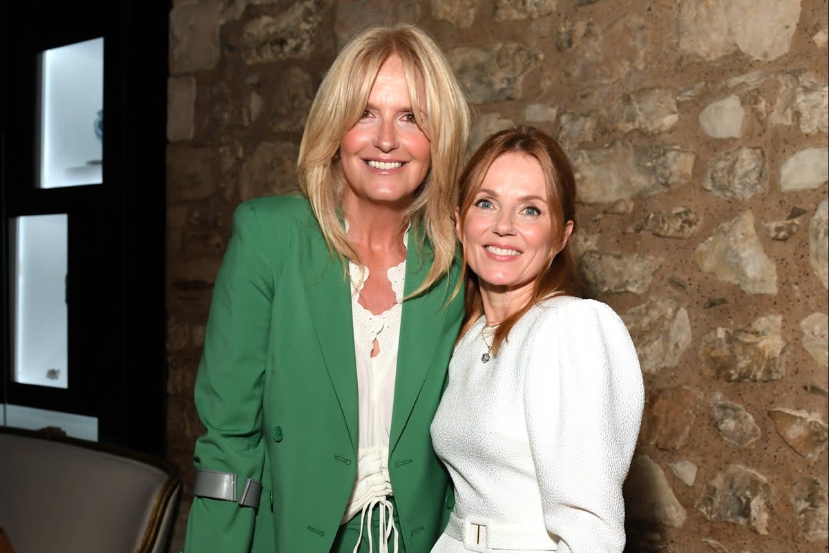 Geri Halliwell-Horner and Penny Lancaster (Dave Benett/Getty Images for Fal)