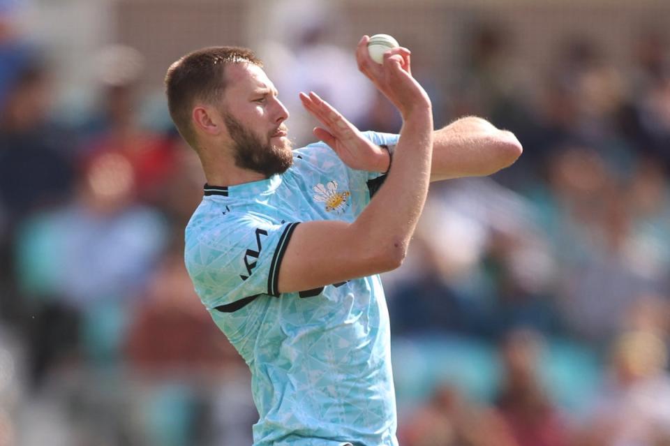 Wildcard pick: Luke Wright is excited over the potential of Surrey seamer Gus Atkinson (Getty Images for Surrey CCC)