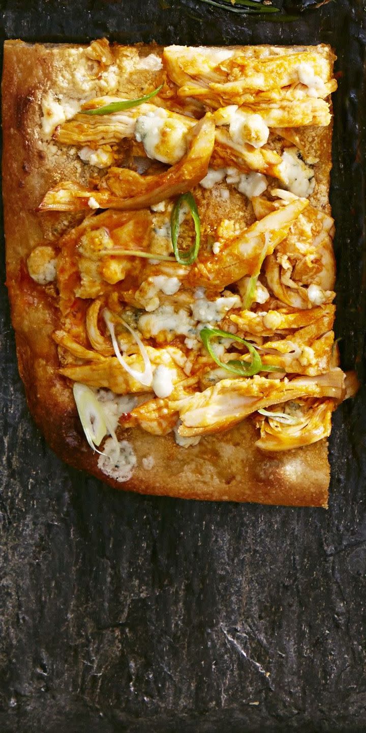 Buffalo Chicken and Ranch Pizza