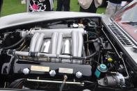 A typical Pebble Beach engine compartment, as seen in a Mercedes Gullwing. This is probably cleaner than most operating rooms.