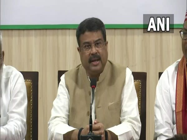 BJP's election in-charge in UP, Dharmendra Pradhan (Photo/ANI)