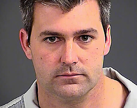 North Charleston police officer Michael Slager is seen in an undated photo released by the Charleston County Sheriff's Office in Charleston Heights, South Carolina. REUTERS/Charleston County Sheriff's Office/Handout