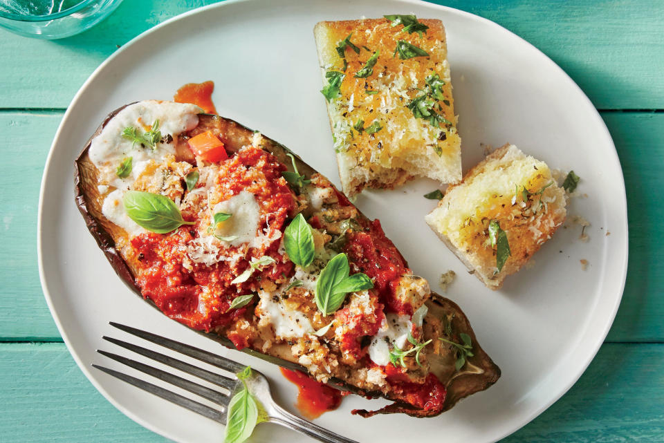 Stuffed Eggplant Parmesan