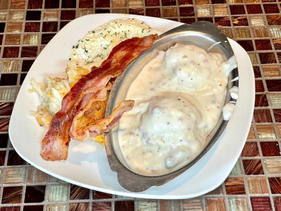 Biscuits and gravy from Minton’s 760 are only available on the weekends but they are worth the wait.