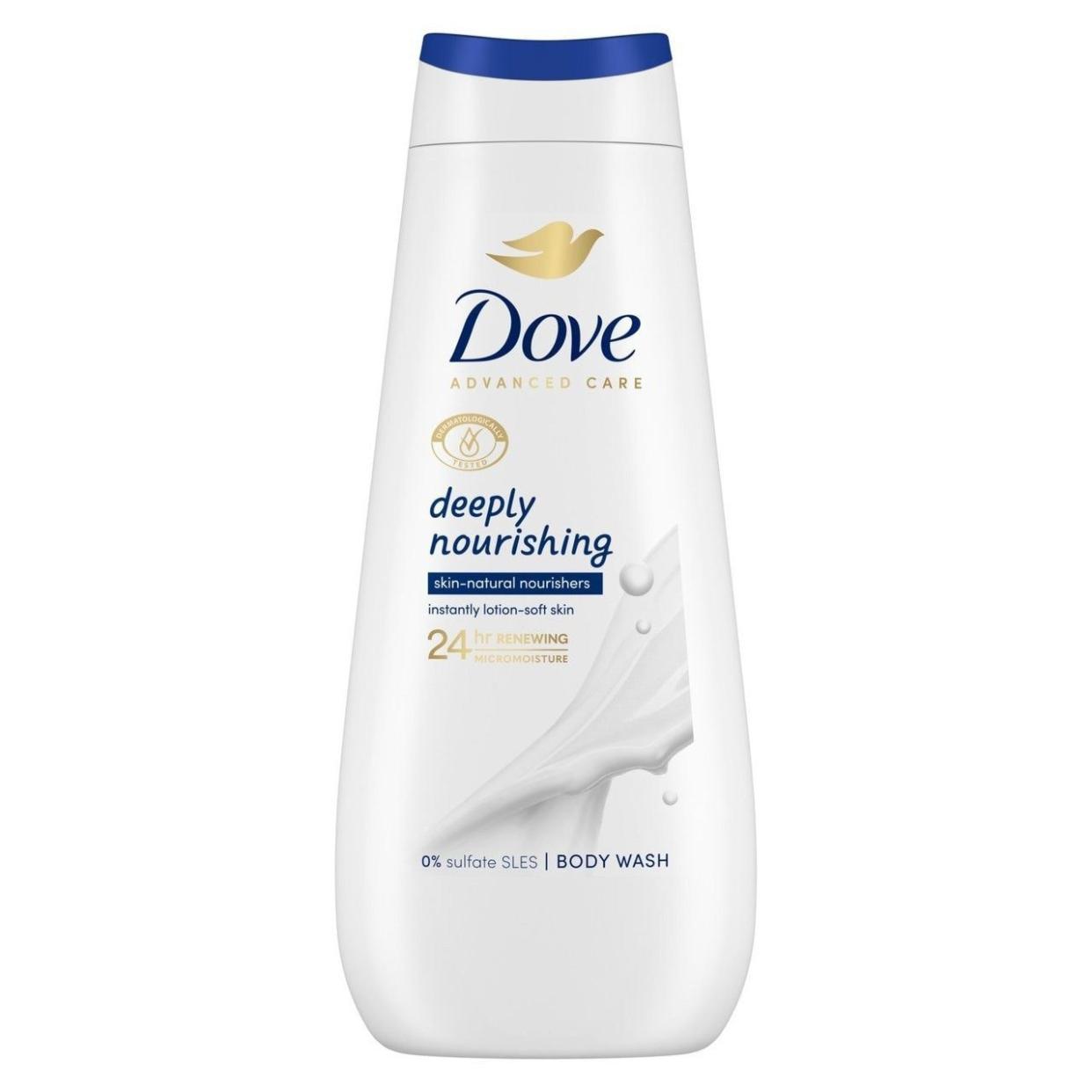 Dove's Advanced Care Deeply Nourishing Body Wash