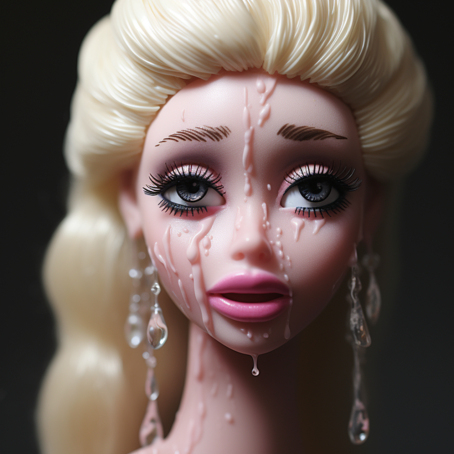 "Cries on camera" Barbie