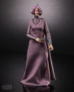 <p>She saved the Resistance, and now the heroic Admiral Holdo (RIP) anchors a new line of richly detailed Black Series 6-inch figures. (Photo: Hasbro) </p>