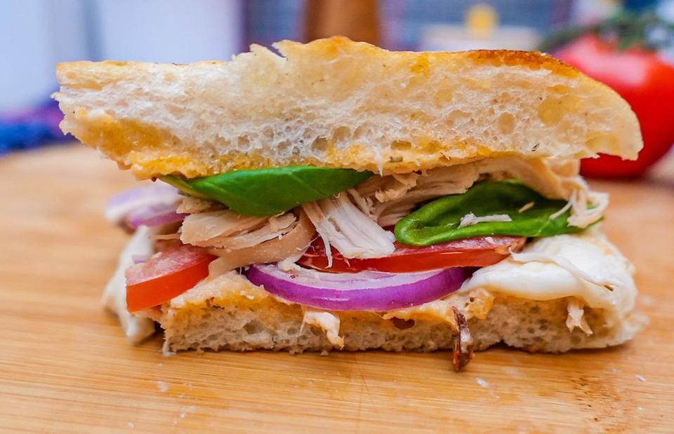 Copycat Panera Frontega Chicken Panini