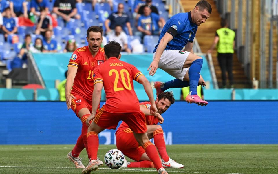 italy vs wales live euro 2020 score team news updates - AFP via Getty