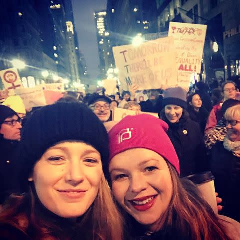 Amber Tamblyn/Instagram Blake Lively and Amber Tamblyn