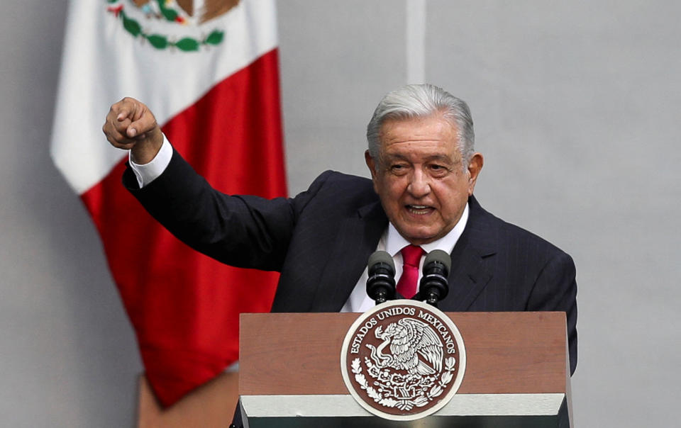 El presidente de México, Andrés Manuel López Obrador.  Foto: REUTERS/Paola Garcia