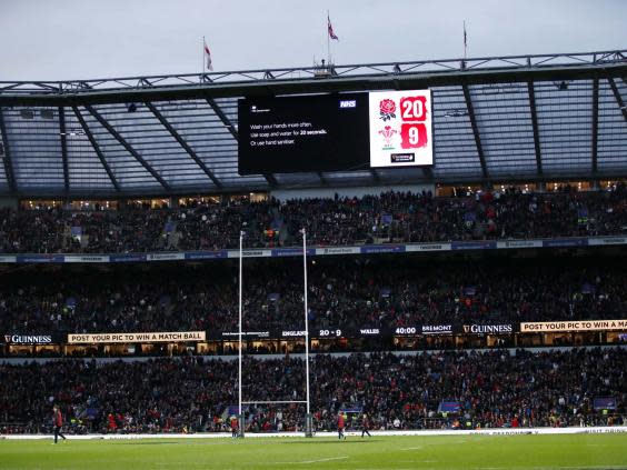 Twickenham is expecting 'considerable' financial losses (Reuters)