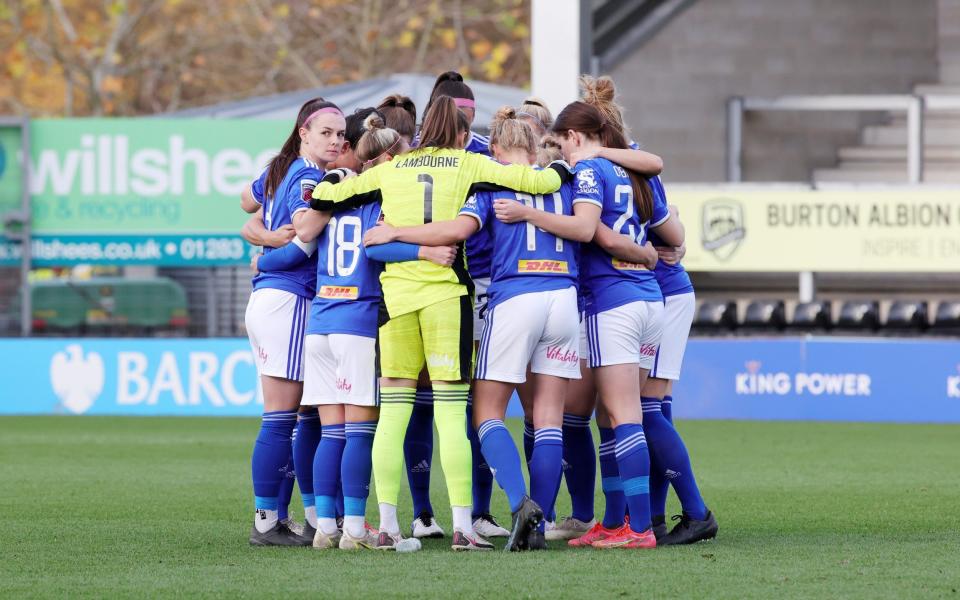 Leicester City are bottom of the WSL - GETTY IMAGES