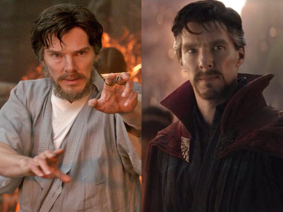 dr strange then and now