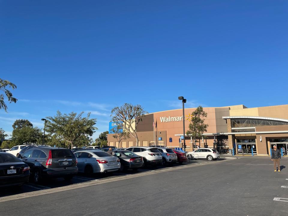 Walmart in California on Black Friday