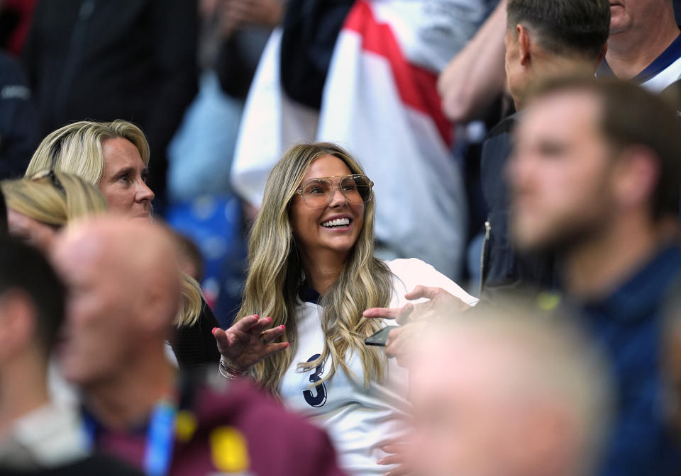 Anouska Santos who is the long-term partner of England's Luke Shaw. (Getty)