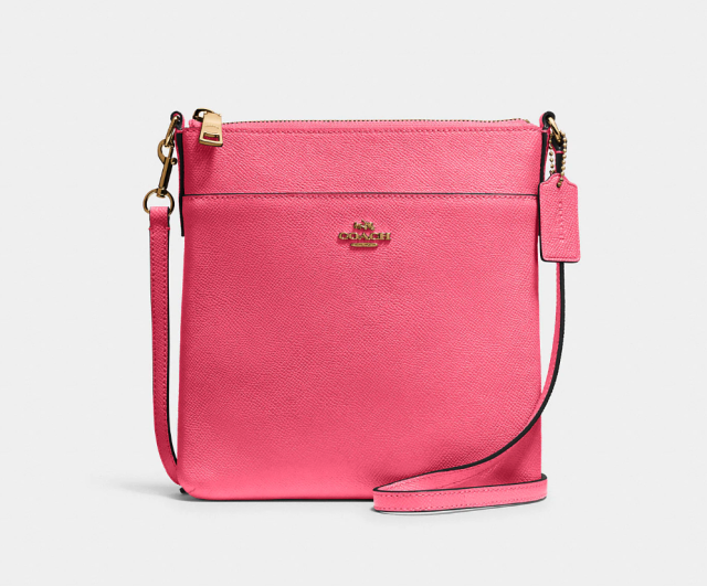 Coach Bags | Coach Heart Crossbody Colorblock | Color: Pink/Red | Size: Os | Fitfilipina's Closet